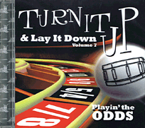 Turn It Up & Lay It Down, Vol. 7 – “Playin' the Odds” Play-Along CD for Drummers