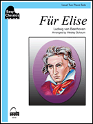 Für Elise Schaum Easy Classics Level 2 Piano Solo Sheet