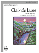 Clair de Lune Schaum Level Six Piano Solo