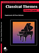 Classical Themes Primer Level Schaum Making Music Piano Library