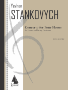 Concerto for Four Horns and Strings Full Score