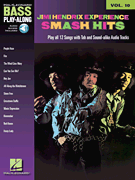 Jimi Hendrix – Smash Hits Bass Play-Along Volume 10