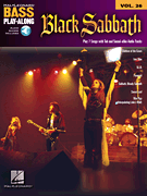 Black Sabbath Bass Play-Along Volume 26