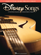 Disney Songs Jazz Guitar Chord Melody Solos
