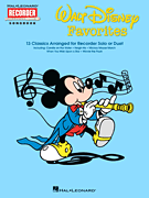 Walt Disney Favorites Hal Leonard Recorder Songbook Series