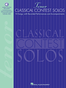 Classical Contest Solos - Tenor With Access to Online Audio of Piano Accompaniments