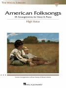 American Folksongs The Vocal Library<br><br>High Voice
