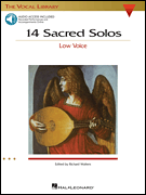 14 Sacred Solos The Vocal Library<br><br>Low Voice