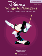 Disney Songs for Singers - Revised Edition High Voice
