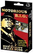 Notorious B.I.G. (Biggy Smalls) – In-Ear Buds Window Box