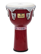 Concerto Series Red Finish Djembe 12″