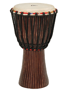 Hand-Carved African Djembe – T1 Finish 10″