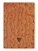 Hand Painted Siam Oak Cajon Replacement Front Plate