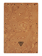 Makah Burl Cajon Replacement Front Plate