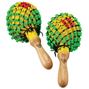 Beaded Maracas Yellow