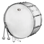 CB700 14x24 Bass Drum - White