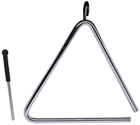 Triangle with Beater 8″