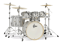 Gretsch Catalina Maple 6-Piece Shell Pack with Free Additional 8″ Tom Silver Sparkle<br><br>(22/ 8/ 10/ 12/ 14/ 16/ 14SN)