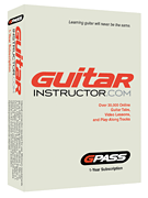 G-Pass for Guitar and Bass Players 1-Year Subscription to Guitarinstructor.com