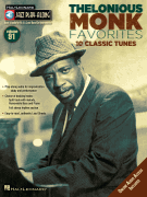 Thelonious Monk Favorites Jazz Play-Along Volume 91