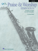 Praise & Worship Hymn Solos Alto Sax Play-Along Pack