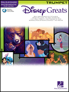 Disney Greats for Trumpet<br><br>Instrumental Play-Along Pack