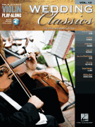 Wedding Classics Violin Play-Along Volume 12