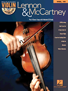 Lennon & McCartney Violin Play-Along Volume 19