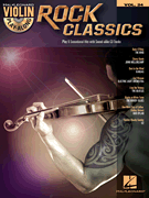 Rock Classics Violin Play-Along Volume 24