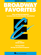 Essential Elements Broadway Favorites Eb Baritone Saxophone