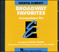 Essential Elements Broadway Favorites Accompaniment CD