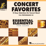 Concert Favorites Vol. 1 – CD Essential Elements Band Series