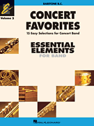 Concert Favorites Vol. 2 – Baritone B.C. Essential Elements Band Series