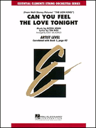 Cover for Can You Feel the Love Tonight (from <i>The Lion King</i>) : Essential Elements String Artist by Hal Leonard