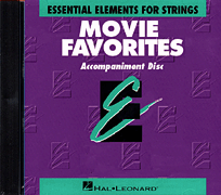 Essential Elements Movie Favorites for Strings CD Accompaniment