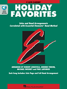 Essential Elements Holiday Favorites Eb Alto Clarinet Book with Online Audio