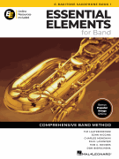 Essential Elements for Band – Eb Baritone Sax Book 1 with Online Resources