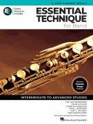 Essential Technique for Band &ndash; Bb Bass Clarinet Book 3 with Online Resources Intermediate to Advanced Studies