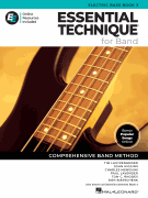 Essential Technique for Band &ndash; Electric Bass Book 3 with Online Resources Intermediate to Advanced Studies