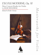 L'ecole Moderne, Op. 10 for Solo Violin