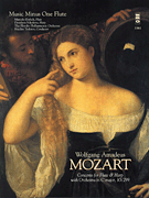 Product Cover for Mozart – Concerto for Flute & Harp in C Major, KV299  Music Minus One Download by Hal Leonard