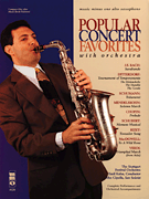 Cover for Popular Concert Favorites with Orchestra : Music Minus One by Hal Leonard