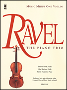 Cover for Ravel – The Piano Trio : Music Minus One by Hal Leonard