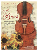 Cover for Bruch – Violin Concerto No. 2 in D Minor, Op. 44 : Music Minus One by Hal Leonard