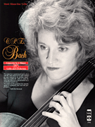 Cover for C.P.E. Bach – Violoncello Concerto in A Minor, Wq170/h432 : Music Minus One by Hal Leonard