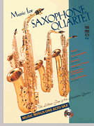Cover for Music for Saxophone Quartet : Music Minus One by Hal Leonard