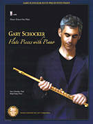 Cover for Gary Schocker – Flute Pieces with Piano : Music Minus One by Hal Leonard