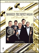 Cover for Pacific Coast Horns – Modern Trumpet Solos with Brass Quintet, Vol. 3 : Music Minus One by Hal Leonard