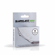 SlapKlatz Mini – 6 Gel Pads with Case Clear Drum Damper Gels
