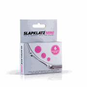 SlapKlatz Mini – 6 Gel Pads with Case Pink Drum Damper Gels